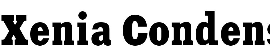 Xenia Condensed C Yazı tipi ücretsiz indir